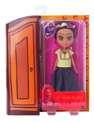 Frida De Mis Amores Fashion Doll Con Vestido Adicional D
