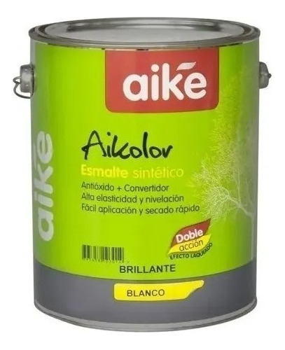 Esmalte Sintetico Aike Blanco Brillante X 20 Litros