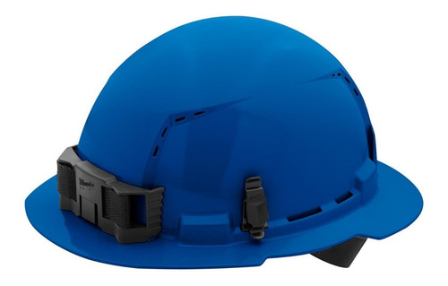 Imagen 3 de 8 de Casco Visera Completa Azul Accesorios Milwaukee 48731205