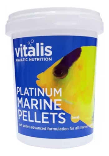 Vitalis Ração Platinum Marine Pellets 260g P/ Agua Salgada