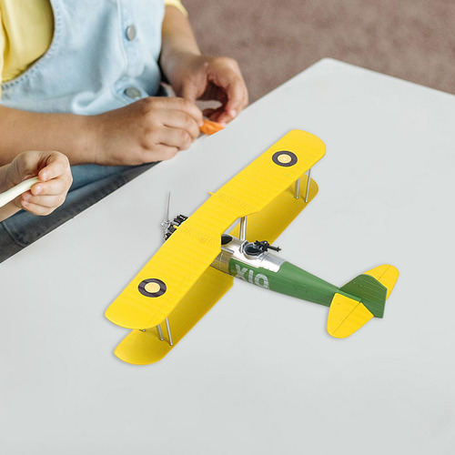Kits De Construcción 1:48, Rompecabezas 3d, Amarillo X10