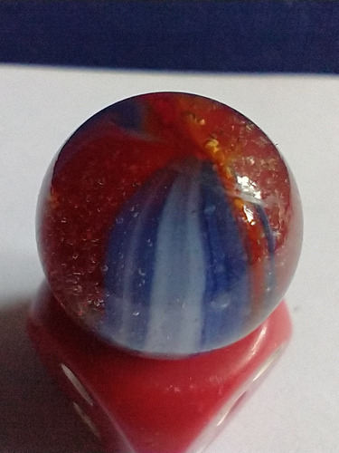Canica Ojo De Gato Azul 13mm (Usado)