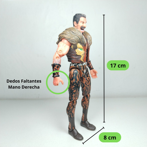 Kraven El Cazador Marvel Legends Spiderman Toybiz 2002 (Usado)