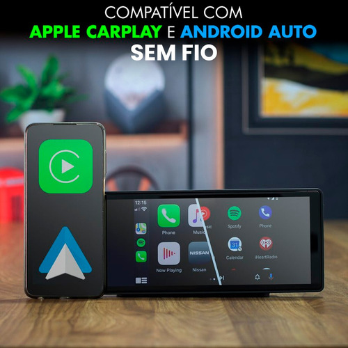 Central Multimidia Portatil Carplay Android Auto Universal