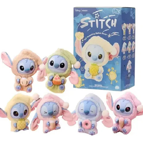 Stitch Labubu Caja Sorpresa Eat Something Before Sleep 1 Pz