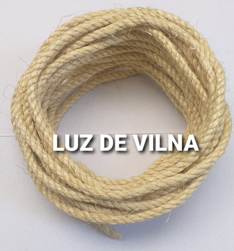 Soga Sisal Premium 10 M X 5 Mm   Inigualable Y La Mejor!!!