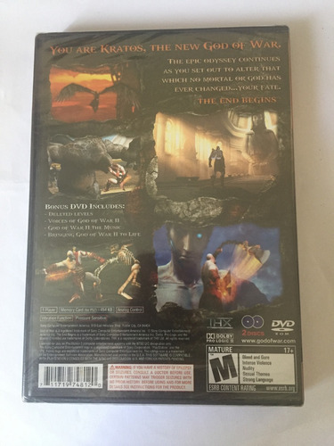 God Of War 2 Original Lacrado