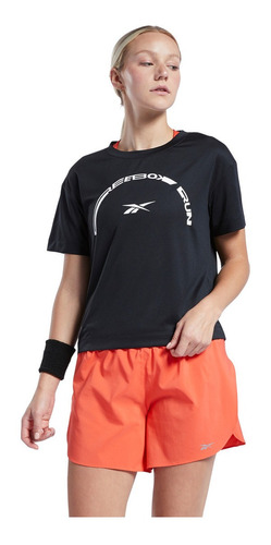 Polera Mujer Reebok Running Sw Graphic