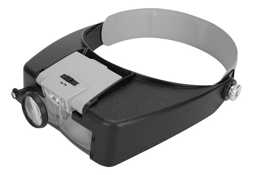 Lupa Montada En La Cabeza, Gafas Led, Con Lupa Alimentada Po