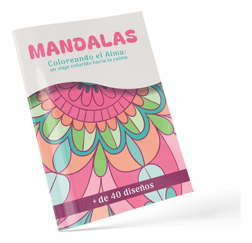 Cuaderno Libro Para Colorear Mandalas