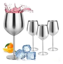 Comprar Copas De Vino Acero Inoxidable, Copas Vino Tinto De 530ml