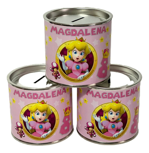 Alcancias Souvenir Personalizadas X 10 Peach