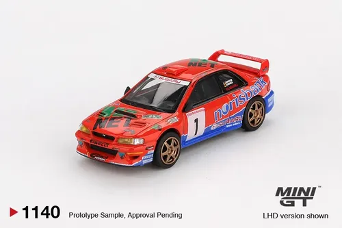 Mini Gt 1140 - Subaru Impreza Wrc97 #1 1999 Drm Champion