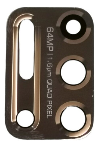Lente Cristal Vidrio Cámara Adhesivo Para Moto G9 Plus