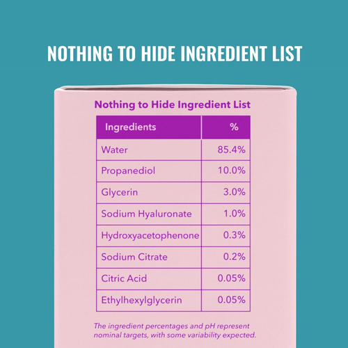 Good Molecules Suero De Ácido Hialurónico - Fórmula Hidratan