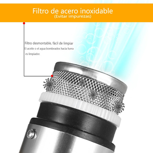 Bomba Sumergible Dc 12 V/24 V Para Bombeo De Agua De Aceite