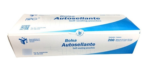 Bolsa P/ Esterilizar Autosellables 13.5x35.6cm 200pz Par810d