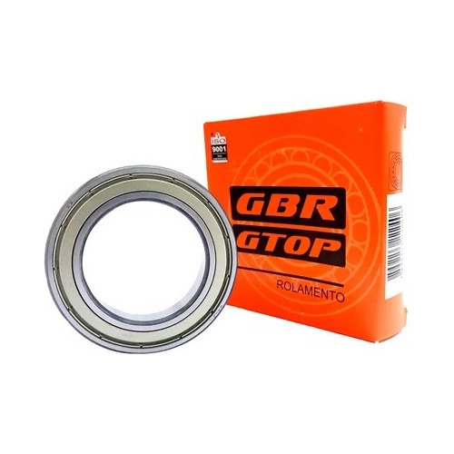 Rolamento 6207 2rs/zz Marca Gbr Kit Com 05 Rolamentos
