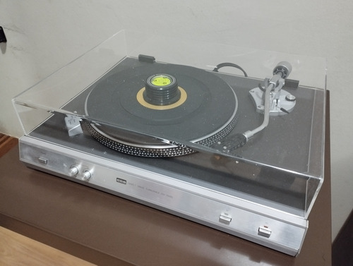 Toca Disco Cce Dd7000 Tampa De Acrílico Nova Prata (Usado)