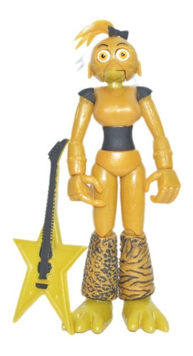 Figura Chica Five Nights At Freddy's Glamrock Golden