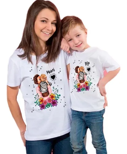 Poleras para mama e hijo hotsell