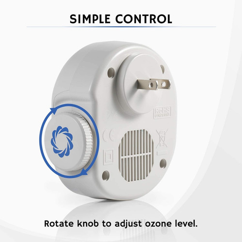 Imagen 5 de 9 de Purificador-desodorizante Ozono Elimina Olores Plug-in Baños