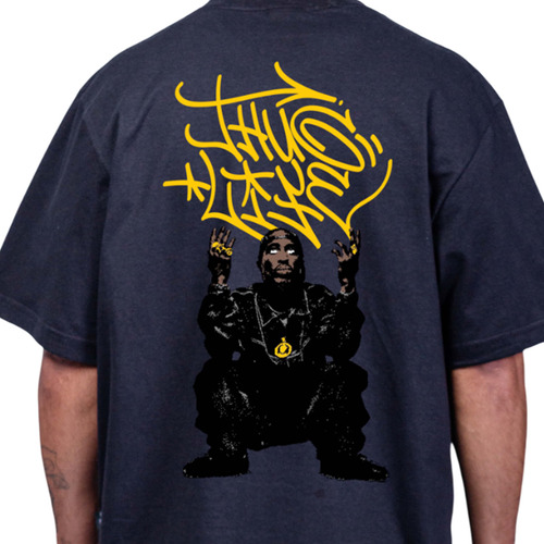 Camiseta Chronic Tupac Original Cruz Thug Nine
