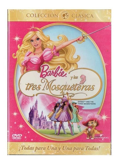 Barbie Y Las Tres Mosqueteras Película Dvd | MercadoLibre