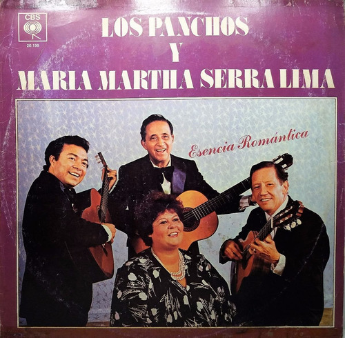 El Trío Los Panchos Y Maria Martha Serra Lima - Escen Lp 