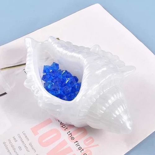 Imagen 2 de 4 de Molde De Silicona Caracol 3d Resina