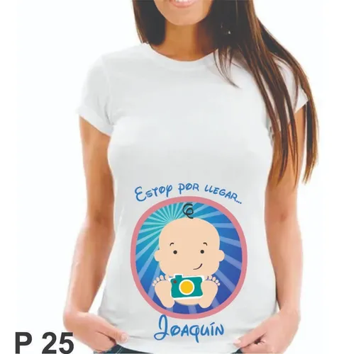 Remeras sublimadas para embarazadas new arrivals