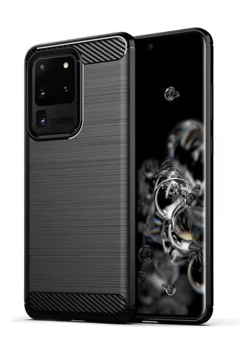 Funda Celu Tpu Fibra Carbono Para Samsung Galaxy S20 Ultra