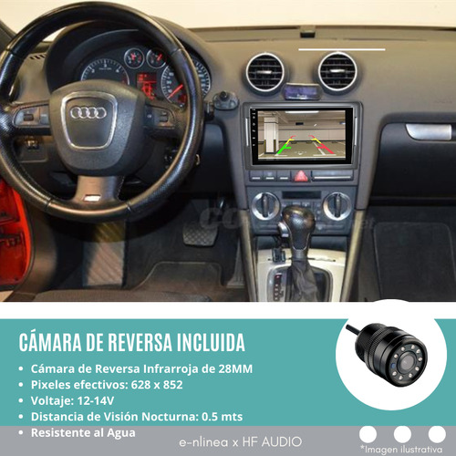 Kit Autoestéreo Audi A3 08-12 Pantalla 9 Carplay Andr 4gb+64