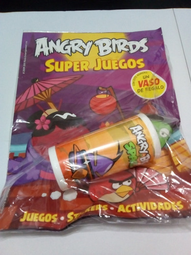 Revista Angry Birds C/vaso Angry Space Nro 15