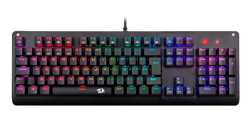 Teclado gamer Knup KP-TM010 QWERTY Outemu DIY Blue português