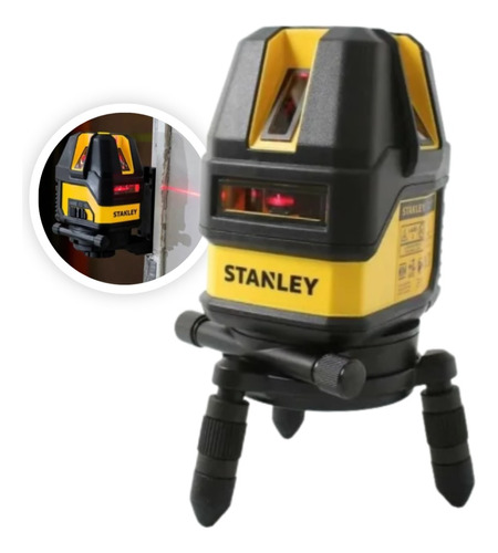 Nivel Laser Stanley Lineas Cruza 10mts Ic04050835n