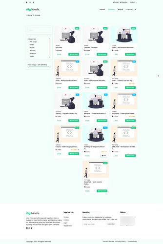 Script Php Marketplace Digital De Downloads (multivendedor)