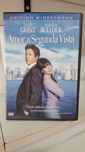 Dvd -- Amor A Segunda Vista Con Hugh Grant