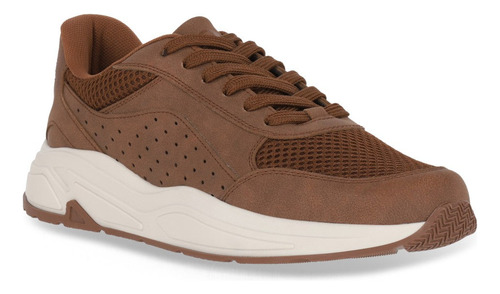 Tenis 58596pv Lavable Forro Fresco Logo Liso Talon Comodo