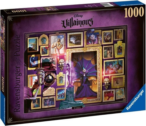 Rompecabezas Yzma 1000 Pz Ravensburger Disney Villanos Llama Locuras Del Emperador Kronk Cusco Villainous Emperors New Groove