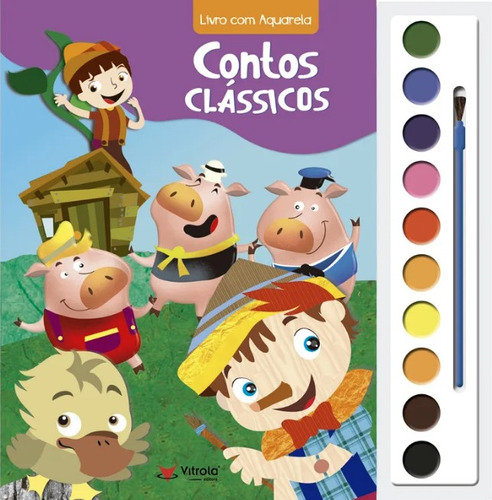 Libro Aquarela Contos Classicos De Vitriola Comercial Vitro