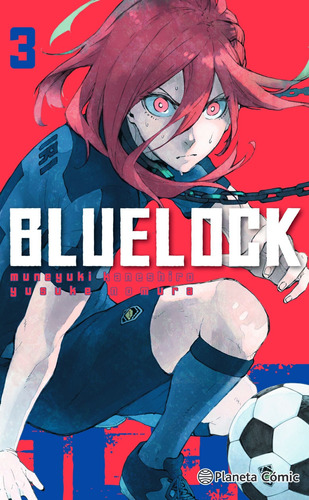 Libro Blue Lock Nº 03 - Yusuke Nomura: No Aplica, de Yusuke Nomura. Editorial Planeta Cómic, tapa blanda en español, 2022