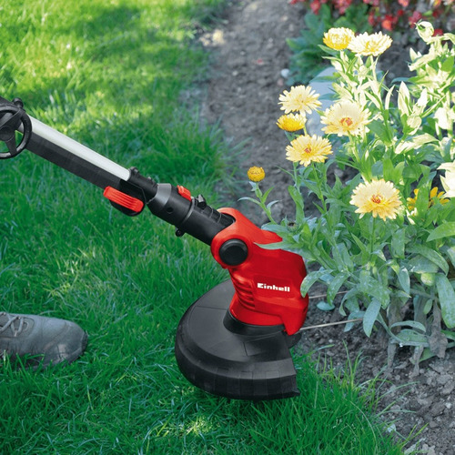 Imagen 4 de 10 de Bordeadora Pasto Eléctrica Einhell 500 W C/ Carro Ge-et 5027
