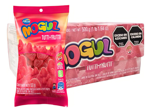 Gomitas Mogul Tutti Frutti 50g - Caja X 10un