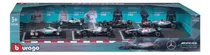 Comprar Bburago 6 Autos Coleccionables F1 Escala 1:43 Mercedes Amg