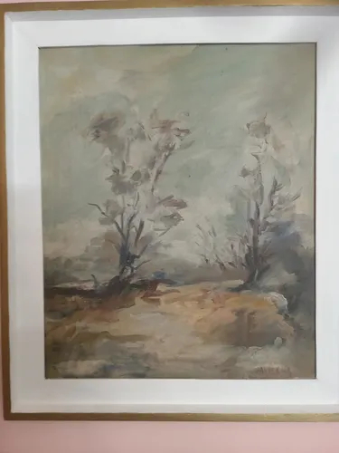 Cuadro Al Óleo Firmado Dante Cola, Mide 61x71cm. (Usado)