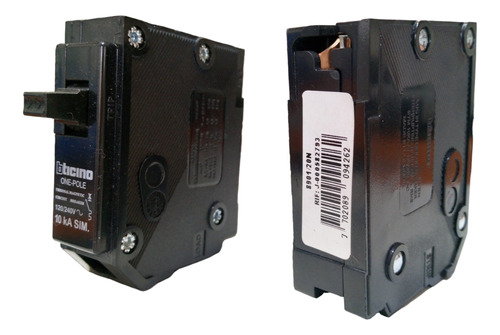 Breaker Monofásico Polo 1x20 Amp Thql Tql Empotra Ticino