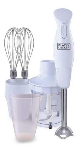 Mixer Licuadora De Mano Black & Decker 500w 2 Vel Accesorios