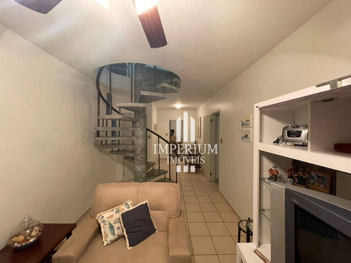Imagem 17 de 30 de Cobertura Duplex Com 3 Dormitórios Para Alugar, 160 M² Por R$ 2.900/mês - Jardim Las Palmas - Guarujá/sp - Ad0005