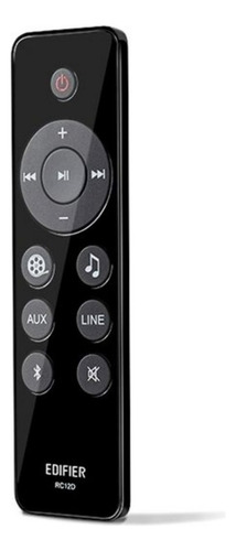 Altavoz multimedia Edifier D12BT Bluetooth 5.0 70 W color negro